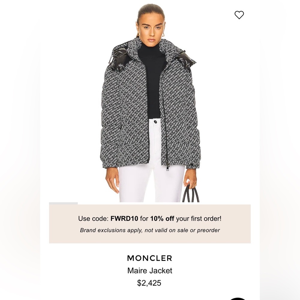 MONCLER JACKET MAIRE GIUBBOTTO - Picture 3 of 13